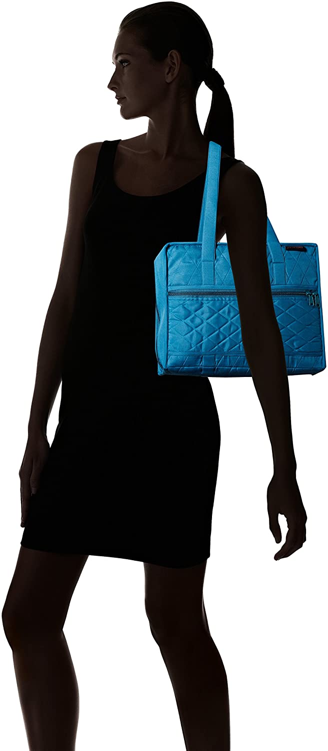 YAZZII Hand Quilters Project Bag Aqua, Large_Organizer - Image 4