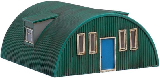 Hornby R8788 Skaledale 00 Gauge Corrugated Nissen Hut