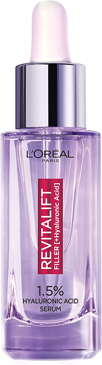 L'Oréal Paris Hyaluronic Acid Serum, Revitalift Filler 1.5% Pure Concentrated HA, Anti-Wrinkle Dropper Serum - Image 2