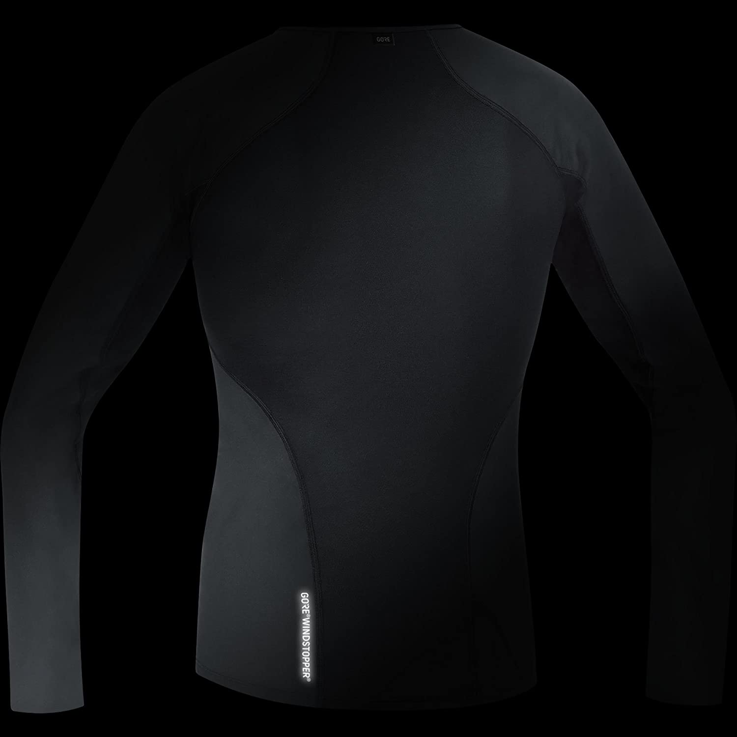 GOREWEAR M WINDSTOPPER Base Layer Thermo Long Sleeve Shirt Mens, Black, XL - Image 4