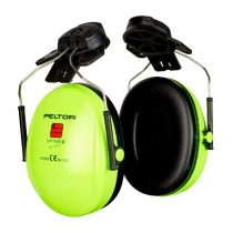 3M PELTOR Optime I Earmuffs, 26 dB, Hi-Viz, Helmet Mounted, H510P3E-469-GB