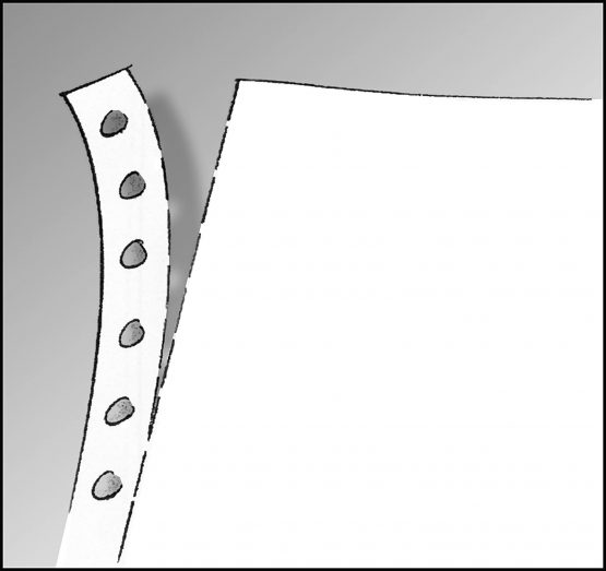 SIGEL 04241 Listing Paper, 4" x 240 mm, 1-part, 70 gsm, vp's, blank, 3000 sheets - Image 3