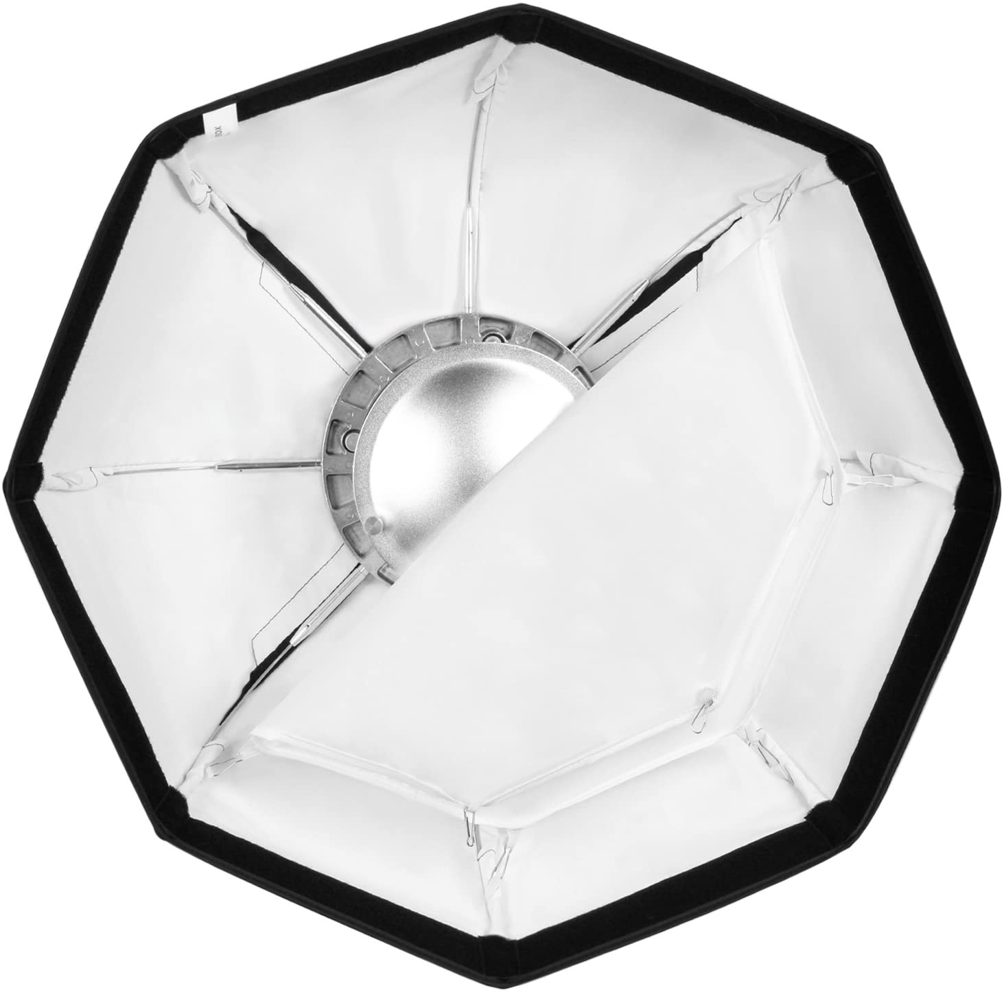 Neewer 60 cm Octagonal Softbox and Beauty Dish Photo Studio Combination with Bowens Speedring for Bowens Perfect for Portrait Product Photography and Video Shooting - Image 4