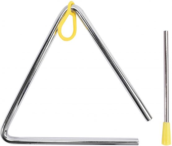 TRIXES Musical Triangle – Steel Percussion Instrument with Beater - Image 2
