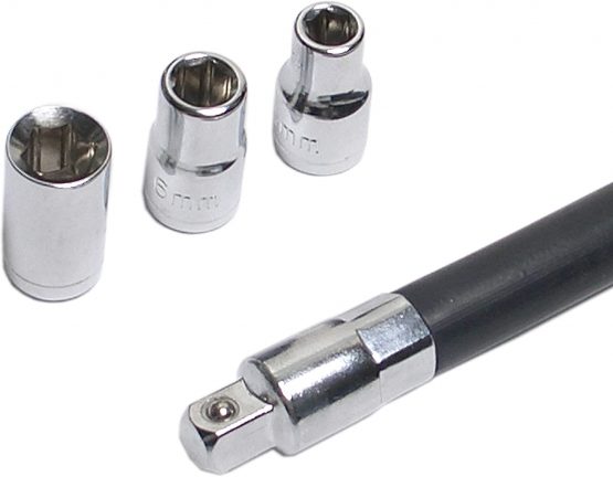 BGS 7824 | Hose Clamp Screwdriver Set | 6.3 mm (1/4") | 500 mm - Image 2