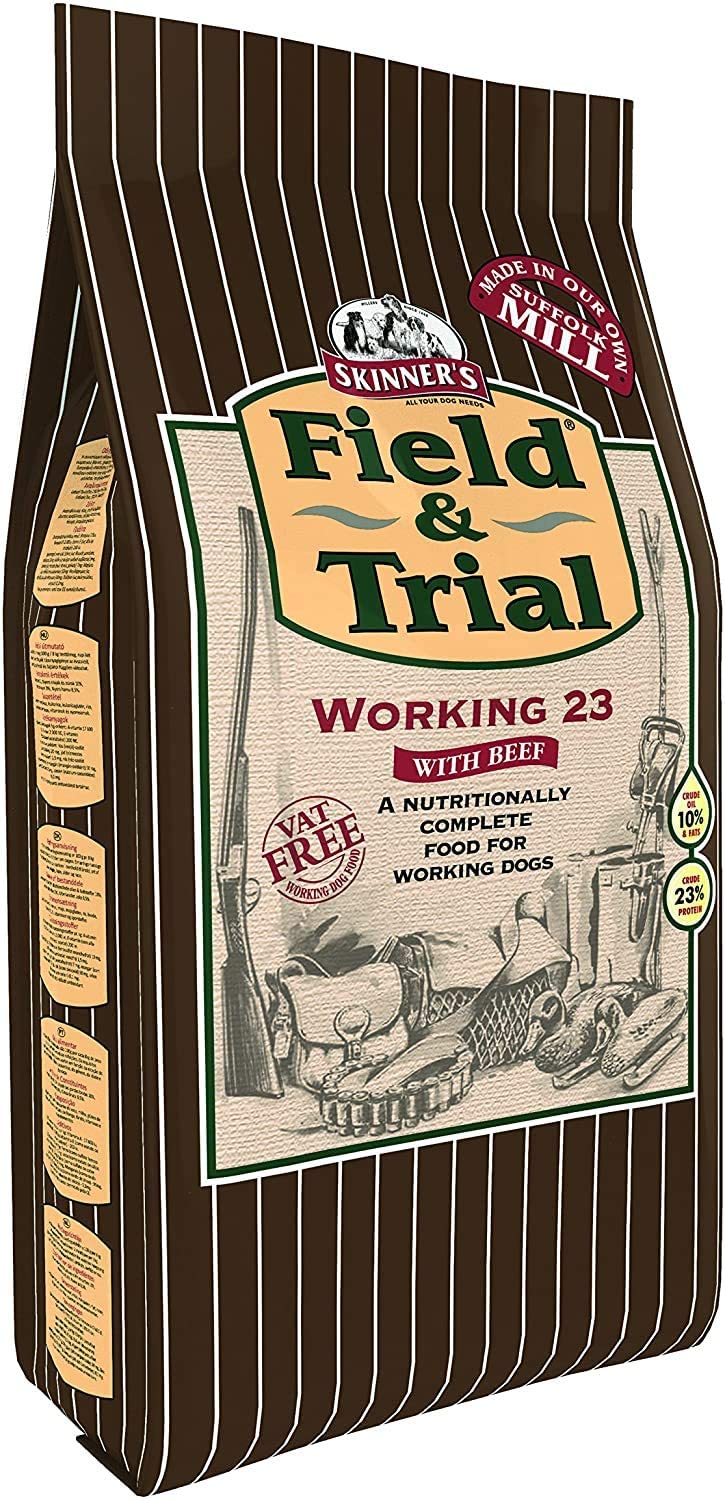 Skinner's Field & Trial Complete Dry Working 23 Adult Dog Food, 15 kg (Pack of 1)