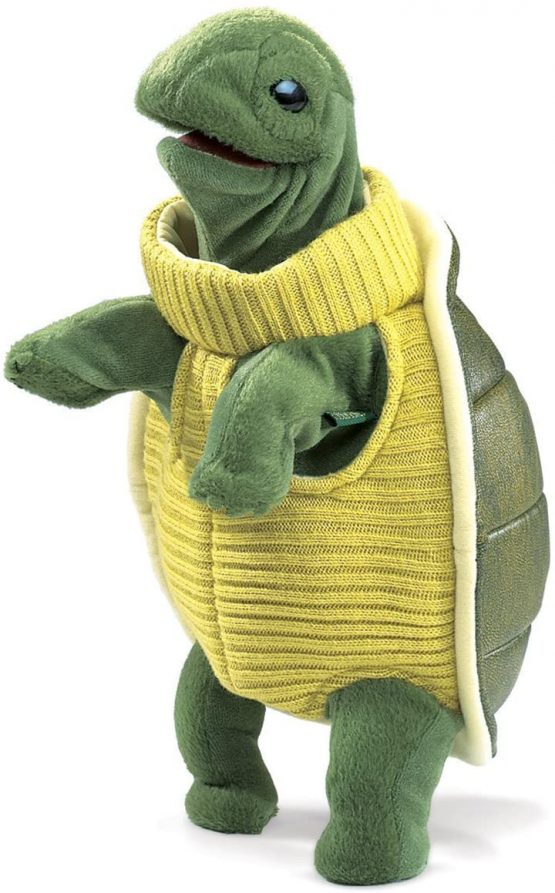 Folkmanis Turtleneck Turtle Hand Puppet