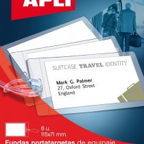 APLI 10428 Luggage ID Holders 6 Units