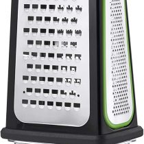 OXO 11231700 Good Grips Box Grater With Removable Zester, Black