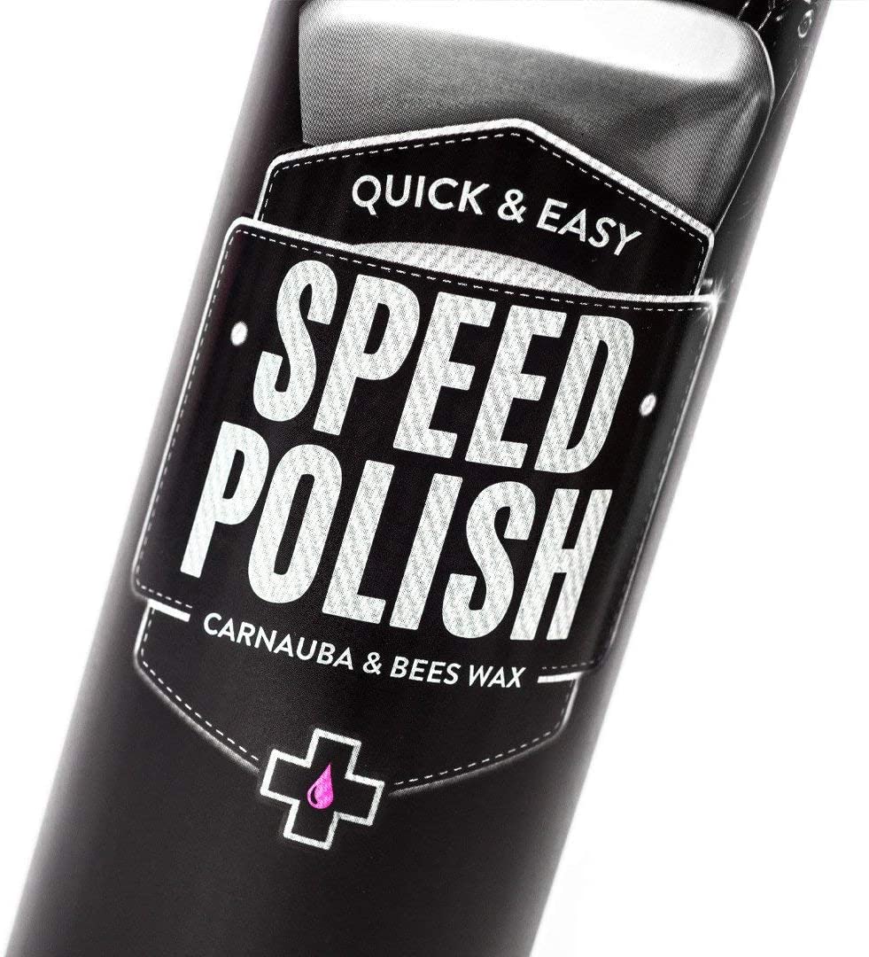 Muc-Off Speed Polish, All-In-One Motorcycle Polish and Wax Spray with Pure Carnauba, Hydrophobic Water Resistant Barrier - Image 2