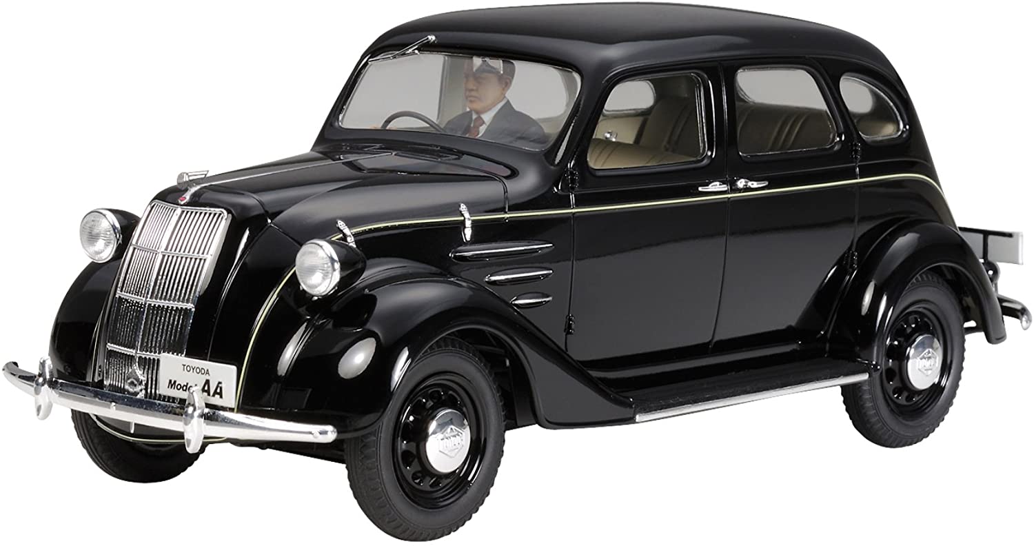 TAMIYA 300024339 Toyota 300024339-1:24 Model AA,Faithful Replica, Plastic Kit, Crafts, Model Kit, Assembly, Unpainted, TM24339