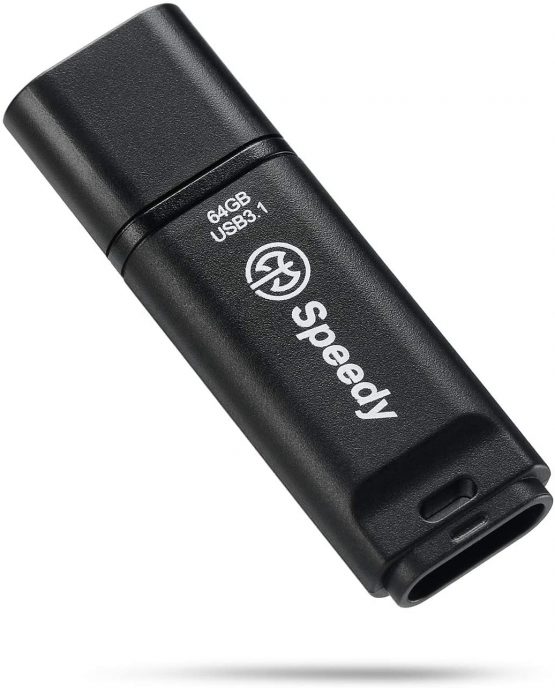 AXE Speedy 64GB USB 3.1 SuperSpeed Flash Drive, Optimal Read Speeds Up to 400 MB/s. Write Speeds Up to 115 MB/s