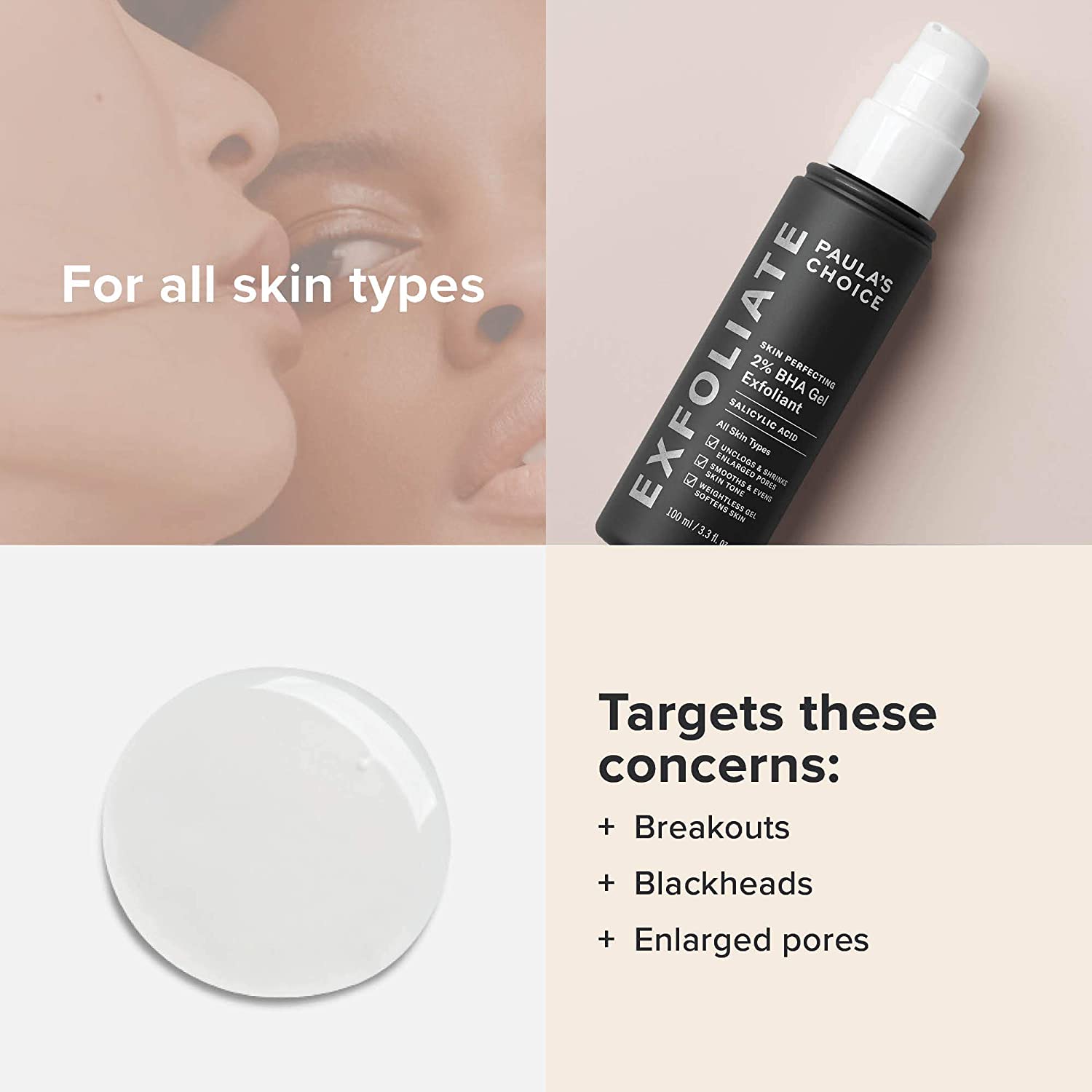 Paula's Choice SKIN PERFECTING 2% BHA Gel Exfoliant, Face Exfoliator Targets Blackheads & Enlarged Pores - Image 4