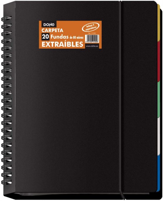 Dohe - Folder with 20 Removable Covers - Extra Quality