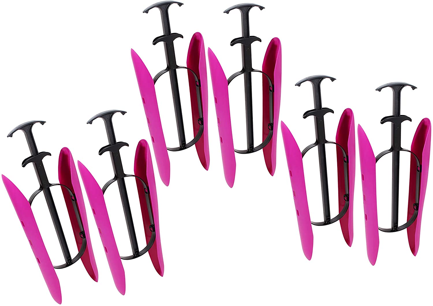 Boot shaper, boot tree Delfa P 35 PINK version, length 14 in / 35 cm, innovative mechanism Sensomatic, also for overknees - Image 2