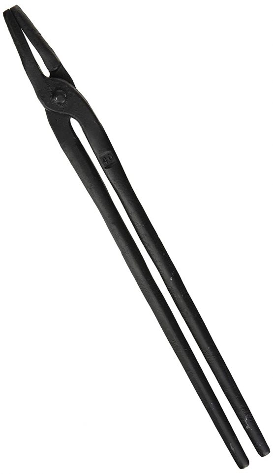 GEDORE Blacksmith’s tongs with round jaw, For workpieces up to 12 mm, Lap joint, Steel, 400 mm, 870 g, 231-400
