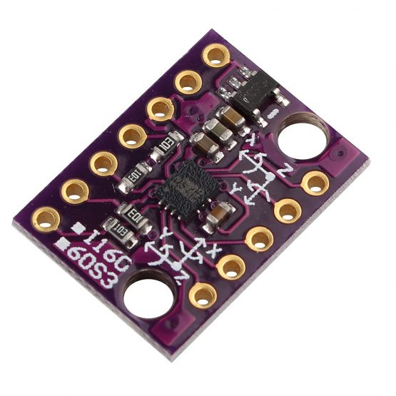 HALJIA GY-LSM6DS3 Module 6 Degrees of Freedom Breakout IIC/SPI Transfer Digital Sensor Vibration Sensor Acceleration Sensor - Image 2
