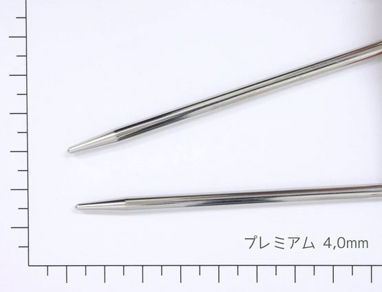 Addi Circular Knitting Needle, Metal, Silver, 4 mm - Image 2