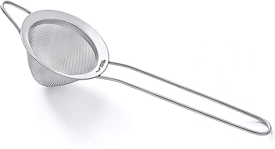 Tea Strainer for Loose Tea and Cocktail Sieve Premium 304 Stainless