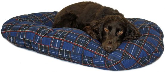Cosipet Tartan Basket Liner, 27-inch/ 68 cm, Blue