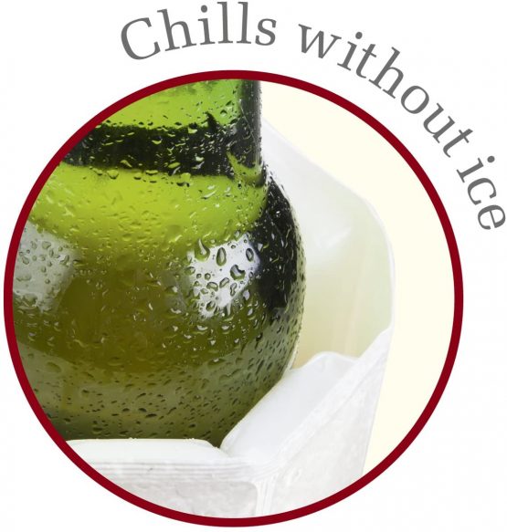Vacu Vin Rapid Ice Wine Cooler - Platinum - Image 2