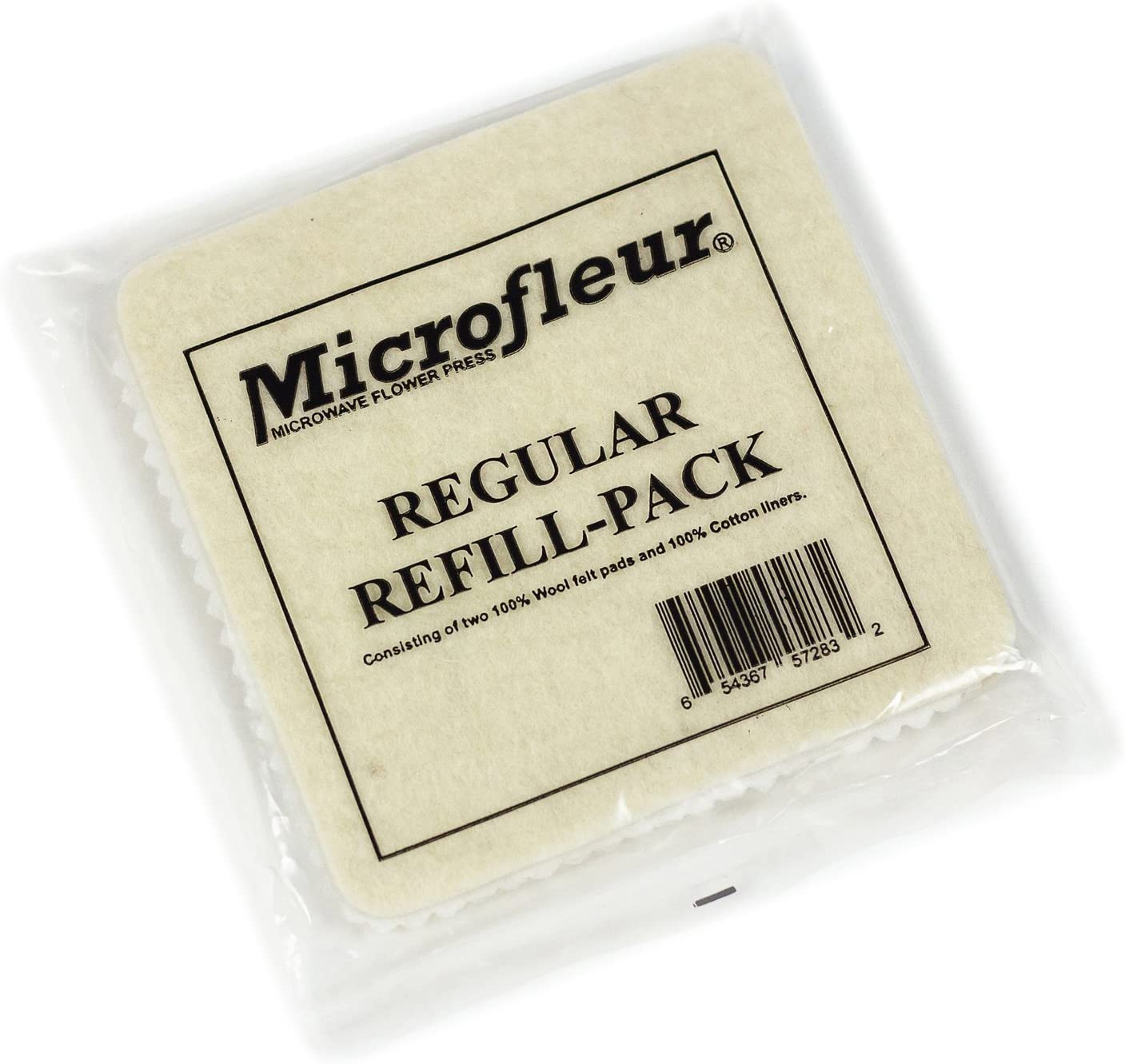 Microfleur, Regular Microwave Flower Press Refill Pack, Floral Art Crafting Accessory, Creative Pressing