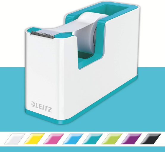 Leitz WOW Tape Dispenser, Ice Blue