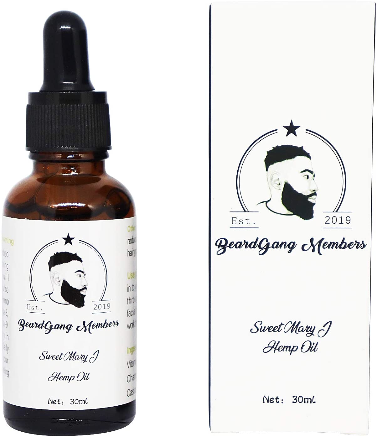 Premium Beard Oil by BeardGang Members, 0.18 ml (Pack of 168)