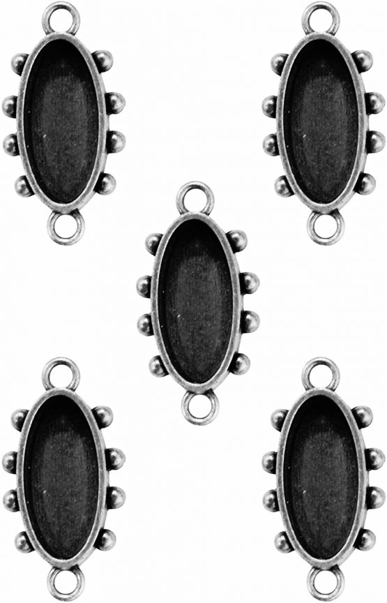 Bezels Spellbinder Paper Arts Ovals One Die Template, Pack of 5, Silver