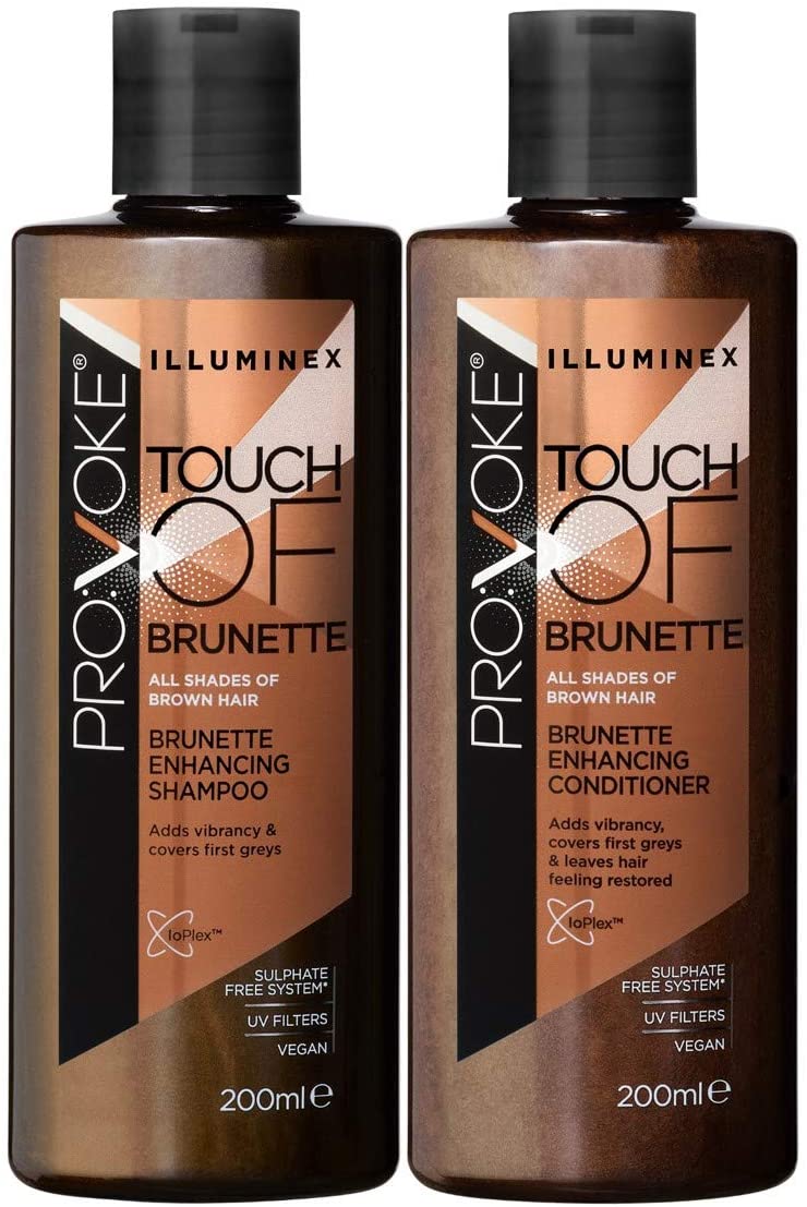 PROVOKE Illuminex Touch Of Brunette Enhancing Shampoo and Conditioner Duo Pack 200ml