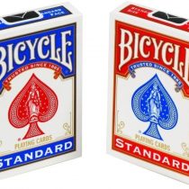 Bicycle Unisex's RED-Blue Standard Face Playing Cards (2 Pack), 88 x 63 mm