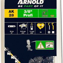 Arnold Profi 1191-X3-5856 Sawing Chain 3/8 Inch 1.5 mm 56 Drive Links 38 cm bar