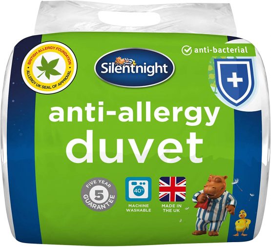 Silentnight Anti-Allergy Duvet, 10,5 Tog, King, Anti-Bacterial Quilt