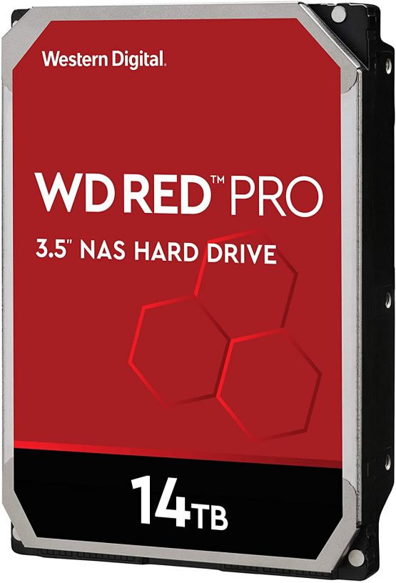 WD Red Pro 14 TB 3.5 Inch NAS Internal Hard Drive - 7200 RPM - WD141KFGX