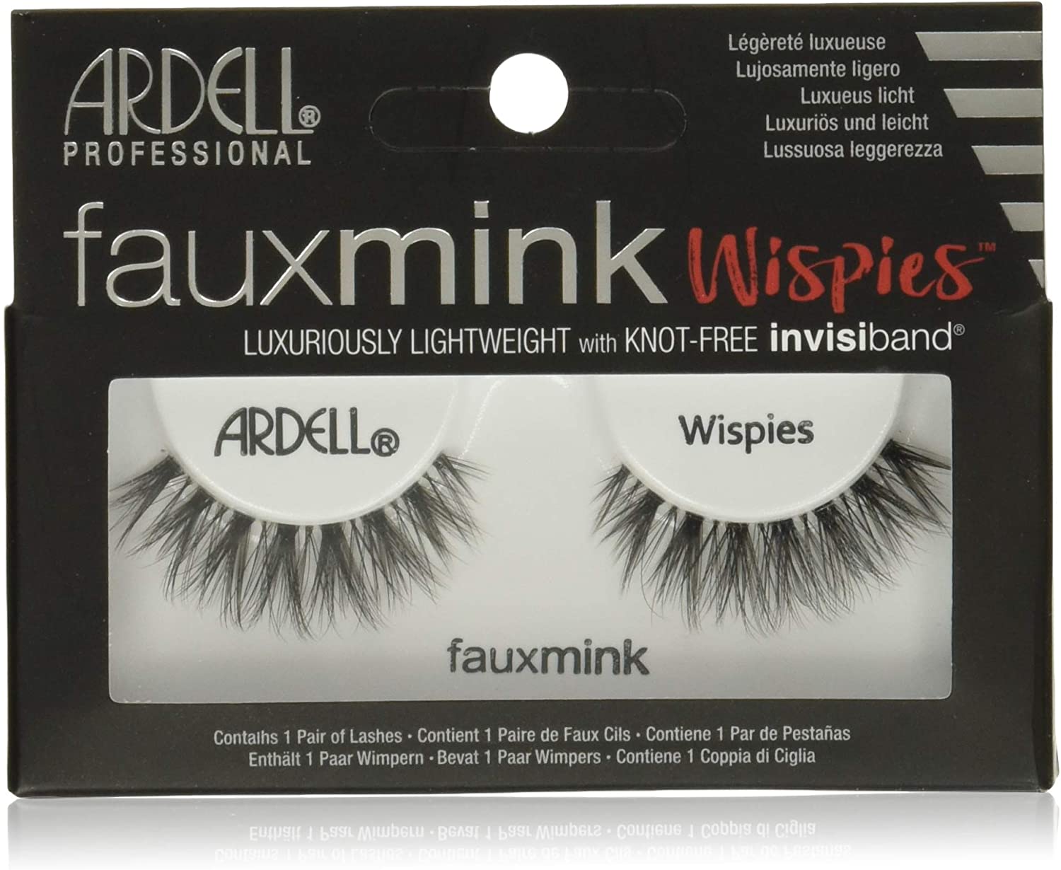 Ardell Faux Minx Wispies, No Color