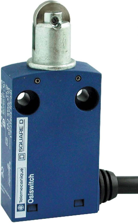 Telemecanique Sensor OsiSense XC Standard limit switch XCMN - steel roller plunger - 1NC+1NO - snap - 1 m, XCMN2102L1