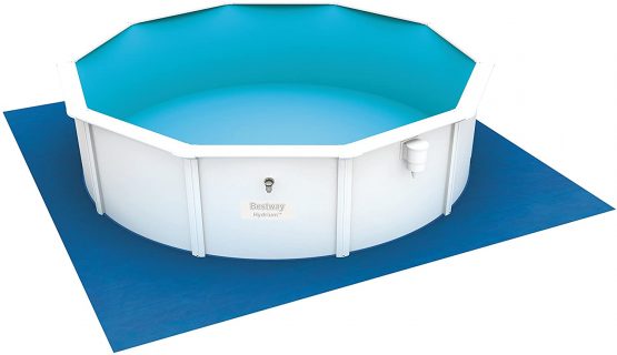 Bestway 58003-19 Ground Cloth Swimming Pool Floor Protector, 488 x 488 x 1 cm, blue - Image 4