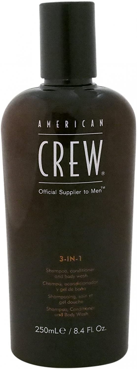 American Crew Classic 3-in-1, Shampoo-Conditioner-Body wash, 250 ml
