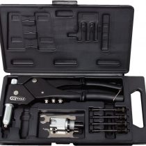 KS Tools 150.9610 Universal hand riveting tool set, 10 pcs
