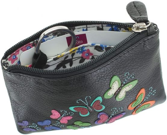 Mala Leather Harper Collection Leather Coin Purse - RFID Protection 4170_9 Black - Image 3