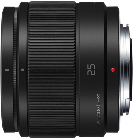 Panasonic LUMIX H-H025E-K 25 mm Micro Four Thirds Camera Lens for G Series - Black - Image 3