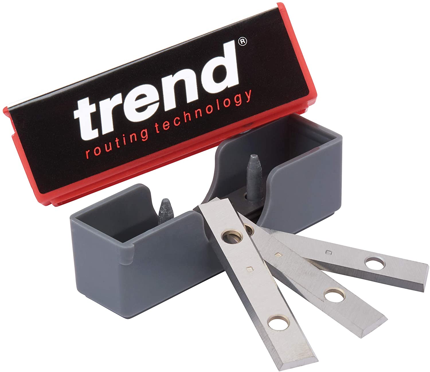 Trend Professional Rota-Tip Replacement Blades, 49.5mm Length, 9.0mm Width, 1.5mm Thickness, Pack of 10, RB/H/10 - Image 2