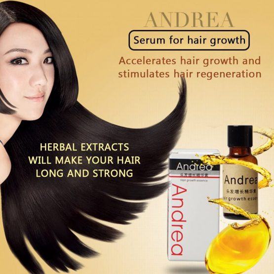 ANDREA HAIR GROWTH ESSENCE Andrea Hair Growth Essence Hair Loss Scalp Treatments Ginger Ginseng Raise Dense Hair Stop Hair Loss Liquid For Damaged Hair Enhance Your Overall Hair Condition 20Ml - Image 4