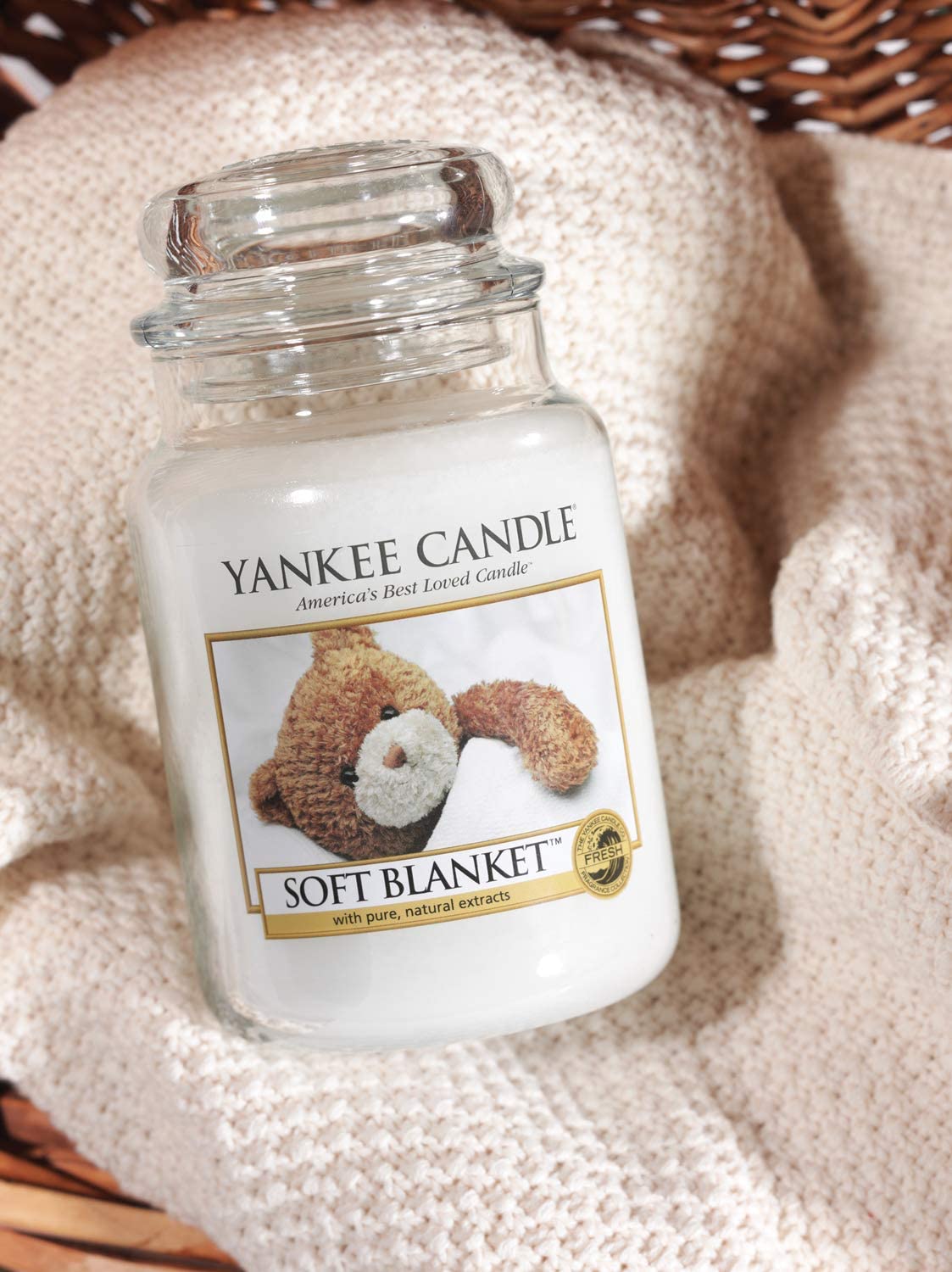 Yankee Candle Scented Candle, Cream, LARGE - Image 4