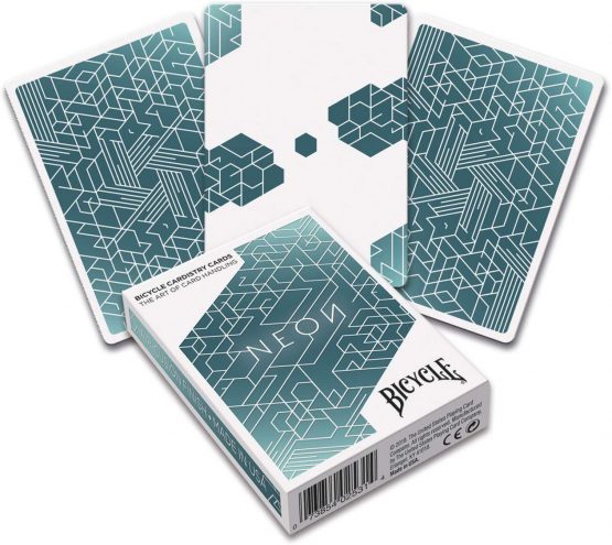 Fournier 1044643 Bicycle Neon Cardistry Cards Deck, Blue