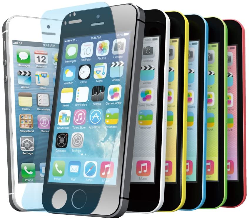 Power Support Anti-Glare Film for iPhone 5C, Precision Fit, Transparent - Image 2