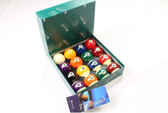 Aramith Premier Spots & Stripes 2-Inch Pool Balls with 1 7/8" White Cue Ball - Image 3