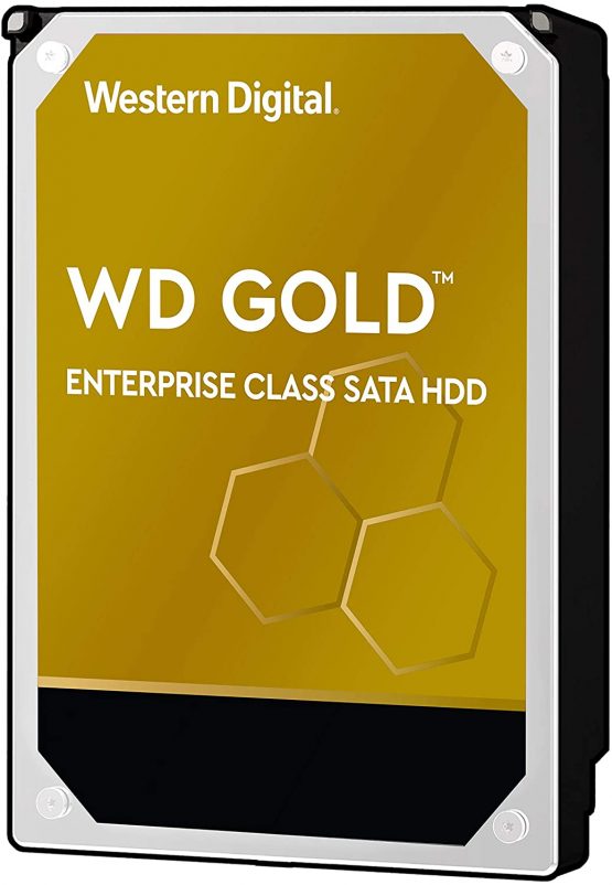Western Digital HDD Gold 8 TB SATA 256 MB 3.5 Inch