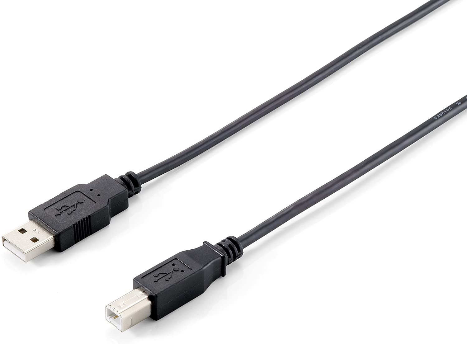 Equip USB 2.0 Cable/USB A Male to USB B Male / 5 m Black