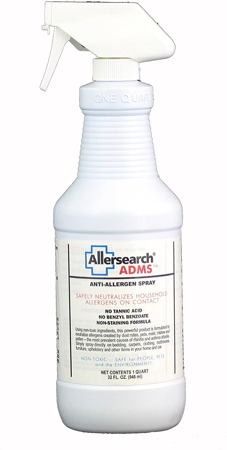 Allersearch ADMS Anti-Allergen Spray 32, Ivory, 32 Fl Oz (Pack of 1)